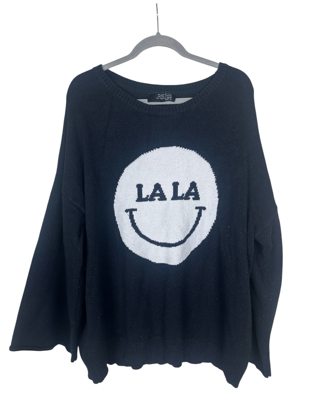 Dressed in Lala Smiley Face Happy Sweater